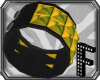 Yellow Studded Wristband