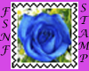 Blue Rose Biggie Stamp