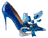 M Blue Stiletto & Rose