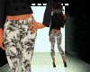 Blak Floral Legz PF