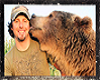 Man and Grizzly Bear