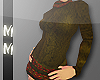 m> Knit Sweater Brown