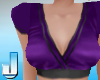 Satina Purple Top