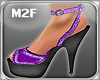 [M2F] Purple Sandals