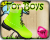 MORF Shiny Boots Green M