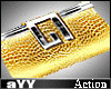 aYY-Money Show Bag Gold