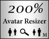 Avatar Scaler 200%
