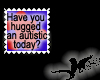 N- Autism hug Stamp