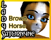 Brown Horse Skin