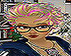 blonde streaked pinup