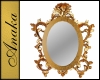 AT - Ornate Oval Mirror