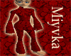 Brocade Flaresuit ~ Red