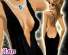 ANN Sexy Back Gown BLACK
