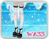 WA33 Black Doll Shoes