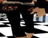 black anarchy capris