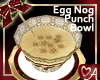 Egg Nog Punch Bowl