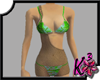 Lime Mesh Bikini