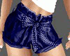Dark Blue Denim Shorts