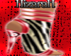 [HiZ] Zebra Red Pumps