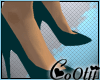*C* Teal Pumps