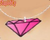*S*Pink Diamond Necklace