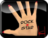 ROCKSTAR Palm Tatoo