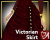 Burgundy Victorian Skirt