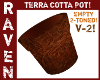 CARVED TERRACOTTA POT V2