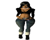 (D) M TH CHIN BLACK