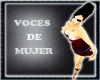 Voces de Mujer