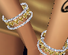 Gold n diamond bracelet(R)