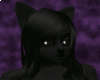 black furry ears