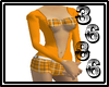 *3686* Orange Zippered