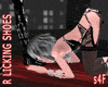 :s4f-ap R licking shoes