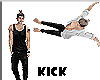 !Kick Flying Animated(M)