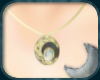~M Golden Moon Charm