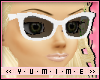 [Y] Retro Shades ~ White