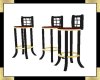 (Y71) Club Bar Stools