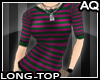 *AQ*Sweater Pink/Green