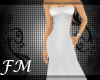 {fm} sls gown white