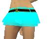 skyblue mini skirt