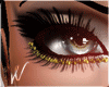 *W* Gold Eyelashes