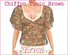 Chiffon Tunic v2 Brown