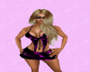 NITE CLUB PURPLE DRESS