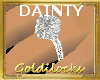 WGold Engagement Ring