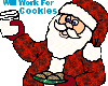 Work for cookies santa