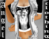 f evil coat white