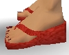 LL-Flipflops red marbled