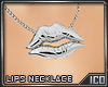 ICO Lips Necklace 