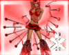 !KK RED RAVE STICKS